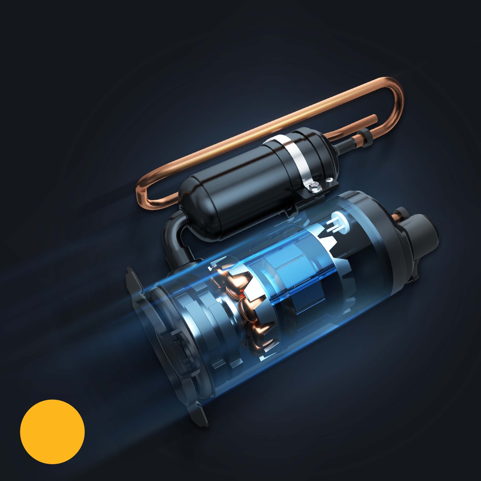 کمپرسور کولر گازی هایسنس