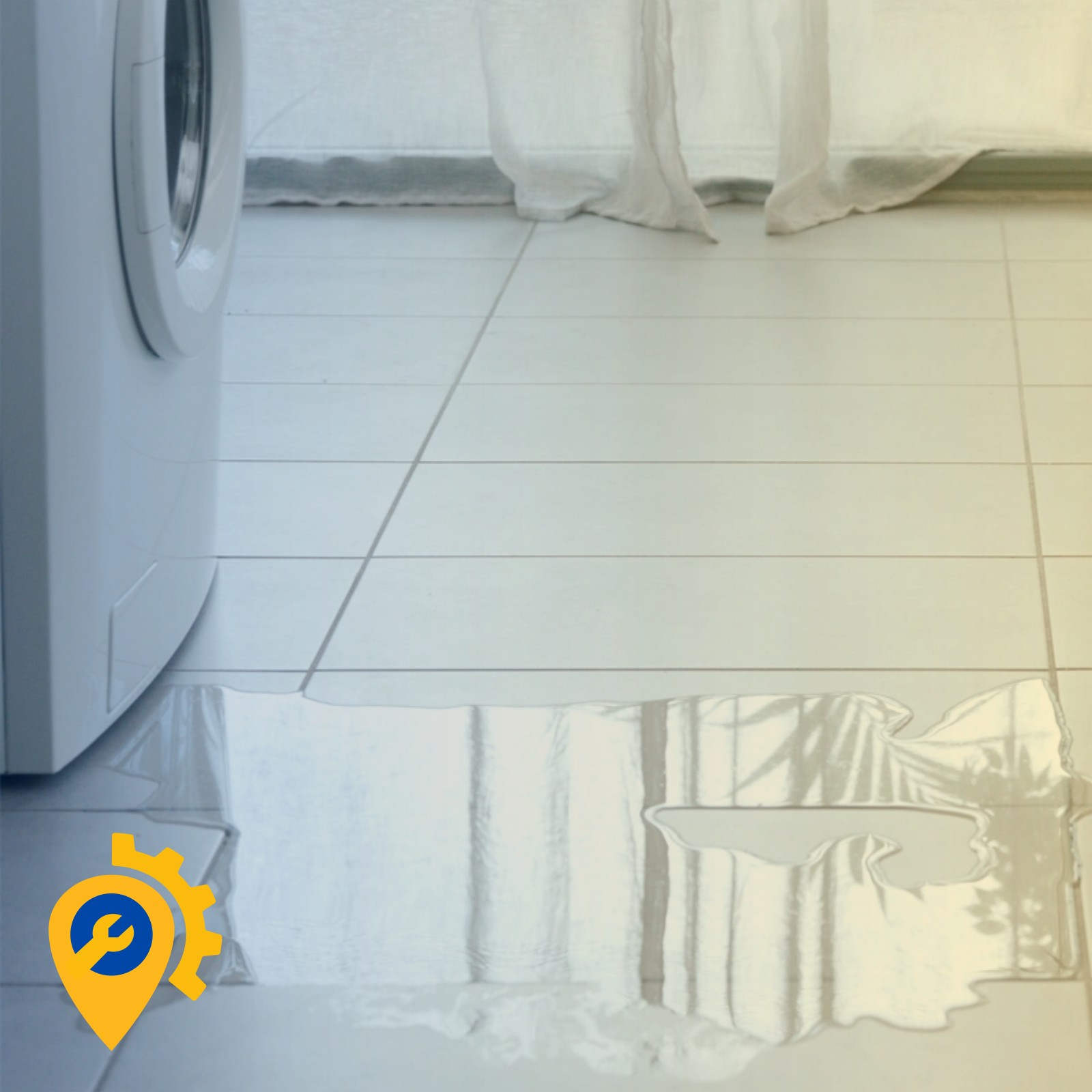 نشت آب از ماشین لباسشویی